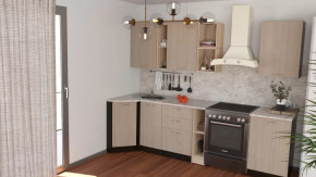 Кухонный гарнитур Надежда прайм 4 900*2000 мм в Челябинске - chelyabinsk.mebel-tymen.ru | фото