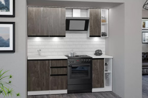 Кухонный гарнитур Ноктюрн медиум 1400 мм в Челябинске - chelyabinsk.mebel-tymen.ru | фото