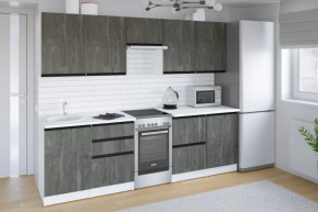 Кухонный гарнитур Ноктюрн мега 2500 мм в Челябинске - chelyabinsk.mebel-tymen.ru | фото
