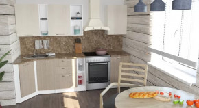 Кухонный гарнитур Ольга прайм 4 900*2000 мм в Челябинске - chelyabinsk.mebel-tymen.ru | фото