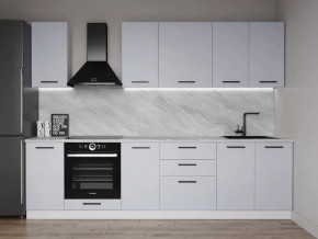 Кухонный гарнитур Смоки-2800 МДФ столешница 38 мм в Челябинске - chelyabinsk.mebel-tymen.ru | фото