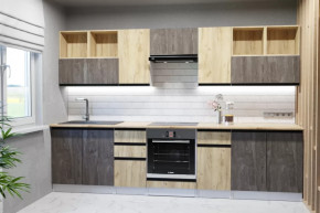 Кухонный гарнитур Виола экстра 3000 мм в Челябинске - chelyabinsk.mebel-tymen.ru | фото