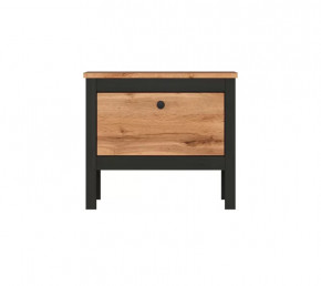 LOFT тумба KOM1K/55 (Дуб вотан/Черный) в Челябинске - chelyabinsk.mebel-tymen.ru | фото
