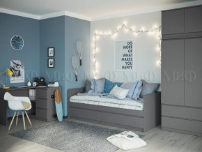 Модульная детская Челси Графит в Челябинске - chelyabinsk.mebel-tymen.ru | фото