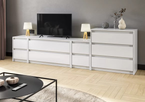 Модульная гостиная Айден Белое дерево в Челябинске - chelyabinsk.mebel-tymen.ru | фото