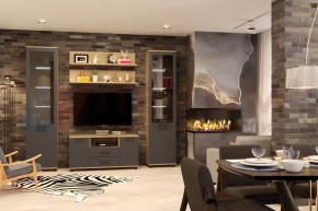 Модульная гостиная Грейс композиция-1 в Челябинске - chelyabinsk.mebel-tymen.ru | фото