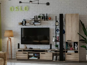 Модульная гостиная Oslo в Челябинске - chelyabinsk.mebel-tymen.ru | фото