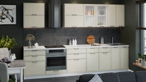 Модульная кухня «Белладжио» Белый, Софт панакота в Челябинске - chelyabinsk.mebel-tymen.ru | фото