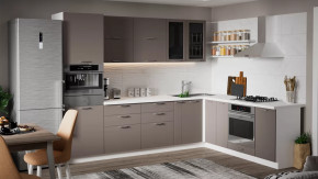 Модульная кухня «Габриэлла» Белый/Муссон в Челябинске - chelyabinsk.mebel-tymen.ru | фото