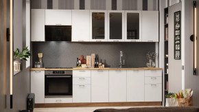 Модульная кухня «Габриэлла» Дуб крафт золотой/Сноу в Челябинске - chelyabinsk.mebel-tymen.ru | фото