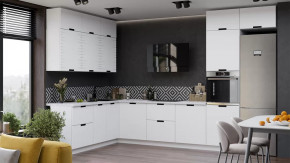 Модульная кухня «Гренада» Белый, Холст Белый в Челябинске - chelyabinsk.mebel-tymen.ru | фото