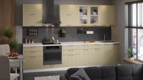 Модульная кухня «Кимберли» Белый, Крем в Челябинске - chelyabinsk.mebel-tymen.ru | фото