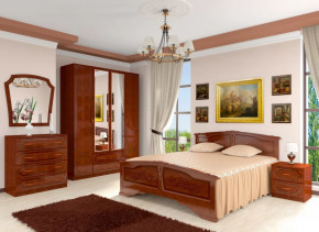 Модульная спальня Лакированный орех в Челябинске - chelyabinsk.mebel-tymen.ru | фото