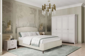 Модульная спальня Лорето Персидский жемчуг/Лак Льняной в Челябинске - chelyabinsk.mebel-tymen.ru | фото