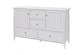 Мэгги Комод 2 двери 4 ящика Белый в Челябинске - chelyabinsk.mebel-tymen.ru | фото