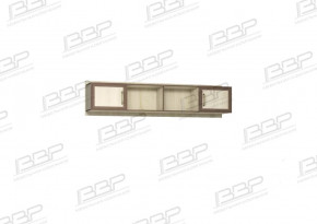 Надстройка с дверцами МС Верона для молодежи ЛДСП в Челябинске - chelyabinsk.mebel-tymen.ru | фото