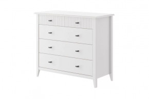 Никеа Комод 5 ящиков Белый в Челябинске - chelyabinsk.mebel-tymen.ru | фото