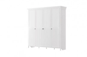 Никеа Шкаф распашной для одежды ШР-4 Белый в Челябинске - chelyabinsk.mebel-tymen.ru | фото