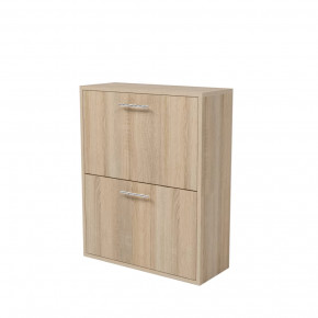 Обувница 2 секции дуб сонома Герда в Челябинске - chelyabinsk.mebel-tymen.ru | фото