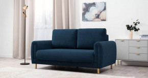 Оникс Диван-кровать Ocean 017 (синий) арт. ТД 208 в Челябинске - chelyabinsk.mebel-tymen.ru | фото