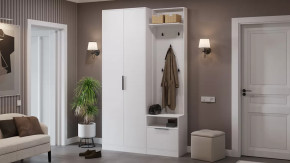 Прихожая «Агата» №2 Белый в Челябинске - chelyabinsk.mebel-tymen.ru | фото