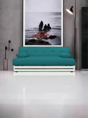 Прямой диван манго 1 Савана Лагун/Планки белые в Челябинске - chelyabinsk.mebel-tymen.ru | фото