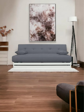 Прямой диван манго 1 Савана Маус/Планки белые в Челябинске - chelyabinsk.mebel-tymen.ru | фото