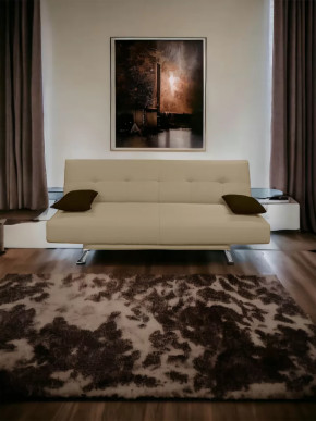 Прямой диван манго 2 Нео Латте/Подушки Нео Шоколад в Челябинске - chelyabinsk.mebel-tymen.ru | фото