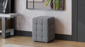 Пуф «Аристо» Велюр Серый в Челябинске - chelyabinsk.mebel-tymen.ru | фото