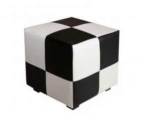 Пуф детский квадратный Марио (черно-белый) в Челябинске - chelyabinsk.mebel-tymen.ru | фото