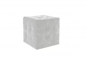 Пуф Рубик 2 галька (велюр) в Челябинске - chelyabinsk.mebel-tymen.ru | фото