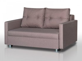 Диван Реал 120 с подлокотниками латте в Челябинске - chelyabinsk.mebel-tymen.ru | фото