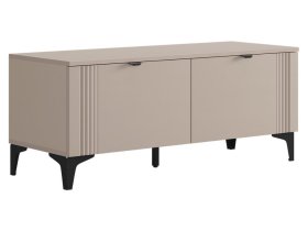 Тумба Рич кашемир/фрапучино матовый/черный в Челябинске - chelyabinsk.mebel-tymen.ru | фото