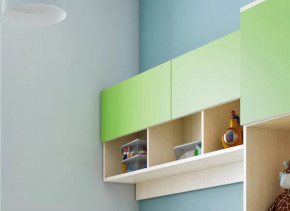 Секция навесная "Киви" №6 в Челябинске - chelyabinsk.mebel-tymen.ru | фото