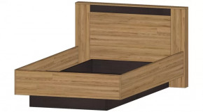 Серия Бостон Кровать 1200 дуб вотан в Челябинске - chelyabinsk.mebel-tymen.ru | фото