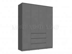 Шкаф 1600 Челси Графит в Челябинске - chelyabinsk.mebel-tymen.ru | фото