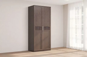 Шкаф 2-х дверный Кэт-4 Венге Диал в Челябинске - chelyabinsk.mebel-tymen.ru | фото