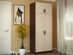 Шкаф 2-х створчатый с перегородкой венге/лоредо БТС в Челябинске - chelyabinsk.mebel-tymen.ru | фото