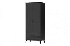 Шкаф 2-х створчатый Шарм ШК-2 Антрацит в Челябинске - chelyabinsk.mebel-tymen.ru | фото