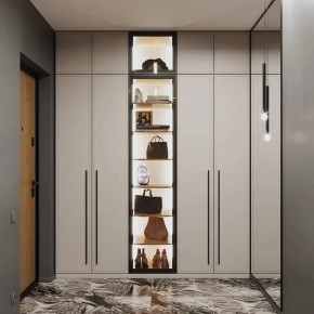 Шкаф 2000 Грей классик шагрень Либерти в Челябинске - chelyabinsk.mebel-tymen.ru | фото