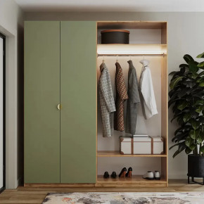 Шкаф 2000 Олива шагрень Фаска в Челябинске - chelyabinsk.mebel-tymen.ru | фото