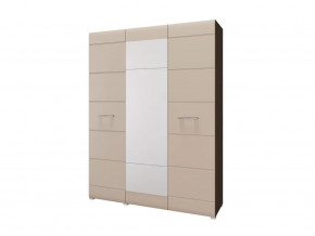 Шкаф 3-х створчатый Ненси Венге-Капучино в Челябинске - chelyabinsk.mebel-tymen.ru | фото