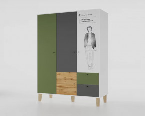 Шкаф 3-х створчатый "Story" (Пушкин) в Челябинске - chelyabinsk.mebel-tymen.ru | фото