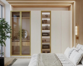 Шкаф 3000 Тальк Вельвет в Челябинске - chelyabinsk.mebel-tymen.ru | фото