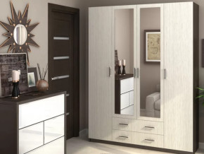 Шкаф 4-х створчатый Квадро в Челябинске - chelyabinsk.mebel-tymen.ru | фото