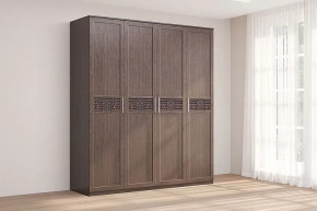 Шкаф 4-х створчатый Кэт-4 Венге Диал в Челябинске - chelyabinsk.mebel-tymen.ru | фото