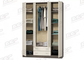 Шкаф 4х створчатый МС РЭД в Челябинске - chelyabinsk.mebel-tymen.ru | фото