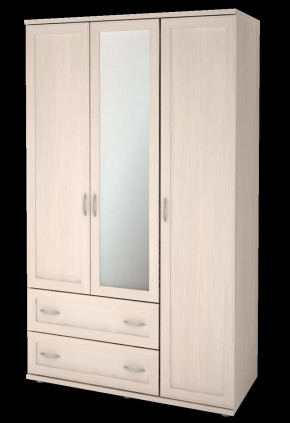 Шкаф для одежды 3-х дверный «Ника-Люкс» №18 в Челябинске - chelyabinsk.mebel-tymen.ru | фото