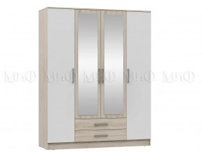 Шкаф для одежды 4-дверный Мартина ЛДСП в Челябинске - chelyabinsk.mebel-tymen.ru | фото