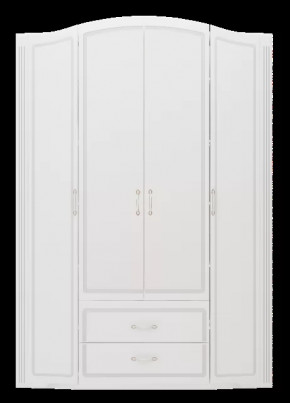 Шкаф для одежды четырехдверный без зеркала «Виктория» №2 в Челябинске - chelyabinsk.mebel-tymen.ru | фото